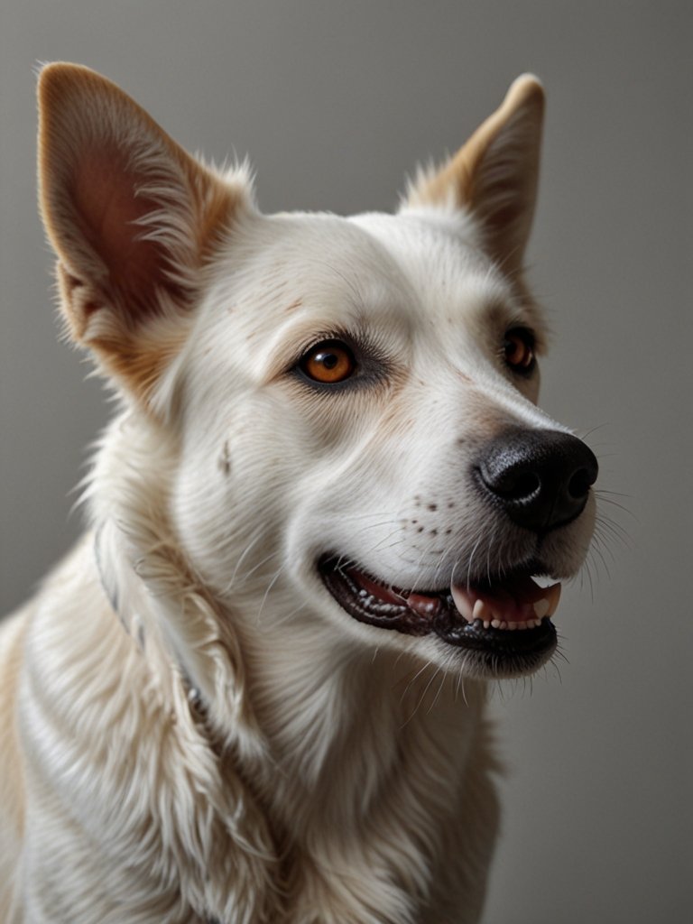 Pelos brancos em cães