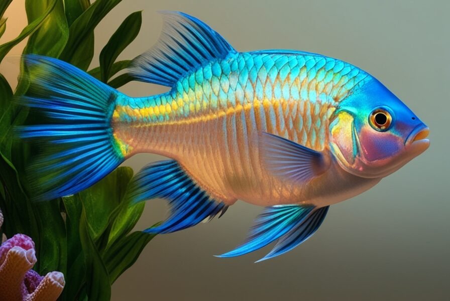 peixe no aquário