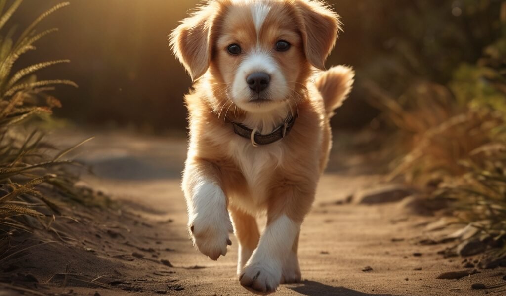 cachorro no sol