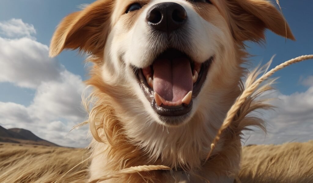 cachorro no ar condicionado